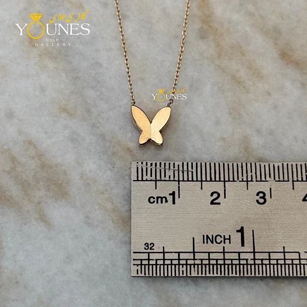 گردنبند طلا پروانه